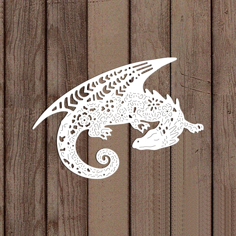 

Flying Dragon Metal Cutting Dies For DIY Scrapbook Cutting Die Paper Cards Embossed Decorative Craft Die Cut New