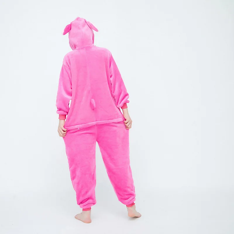 MINISO Kigurumi Stitch Costumes Onesies Monster Cosplay Pajamas Adult Pyjamas Animal Sleepwear Jumpsuit