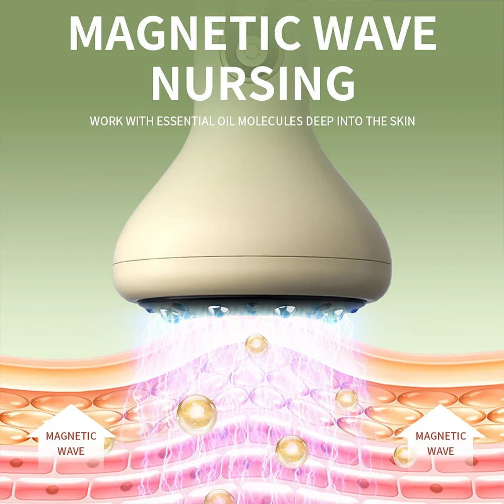 Electric Massage Meridian Brush 9 Levels of Vacuum Negative Pressure Cupping Instrument Home Universal Body Abdominal Massager