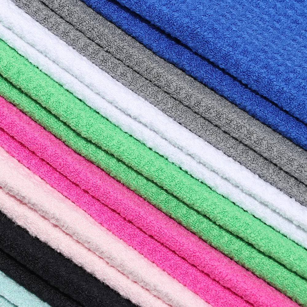 Microfiber Cotton Golf Towel With Carabiner Hook Cleans Clubs Golf Towel Balls Hands Cleaning Towels 30*50cm 5