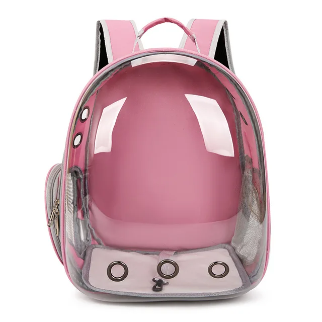 Pet Cat Carrying Bag Space Pet Backpacks Breathable Portable Transparent Backpack Puppy Dog Transport Carrier Space Capsule Bags 3