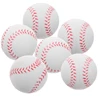 6/24Pcs Mini Baseball Sponge Ball Toy Outdoor Decompression Sport Practice Trainning Base Ball Toy Kids PU Baseball Toy Gift 5