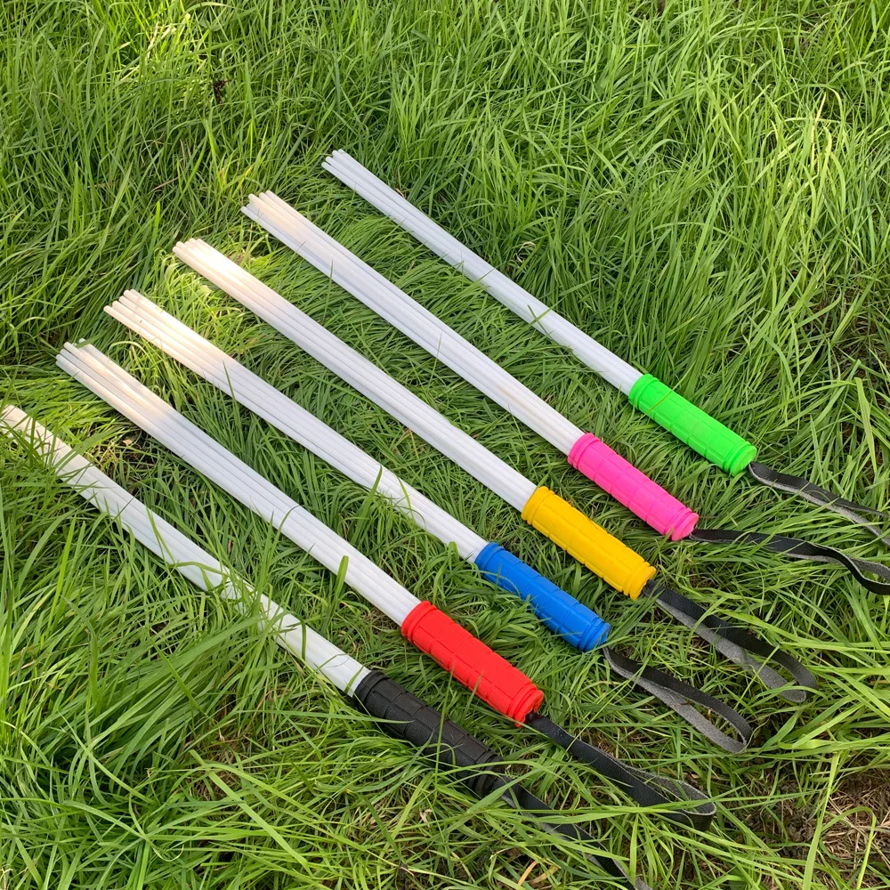 Durable Pet Training Tool Strong Leather Dogs Whip No Harm To Dogs Working Dog Bulldog Interference Stick Training Horses