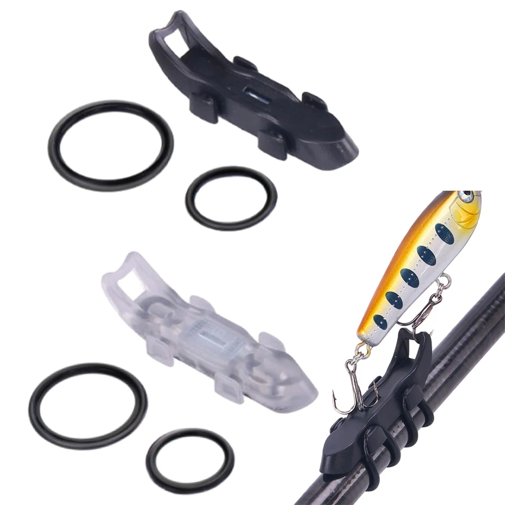

Magnetic Bait Hanger Fast Bait Hanging With Non-slip Rubber Pad Double Rubber Ring Fixed Ice Carp Fishing Accessories