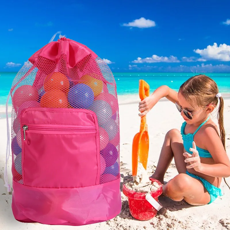 Outdoor Beach Bag Beach Toy Storage Bag Swimming Clothing and Miscellaneous Storage Bag Shoulder Handheld Storage Bags Touris 1