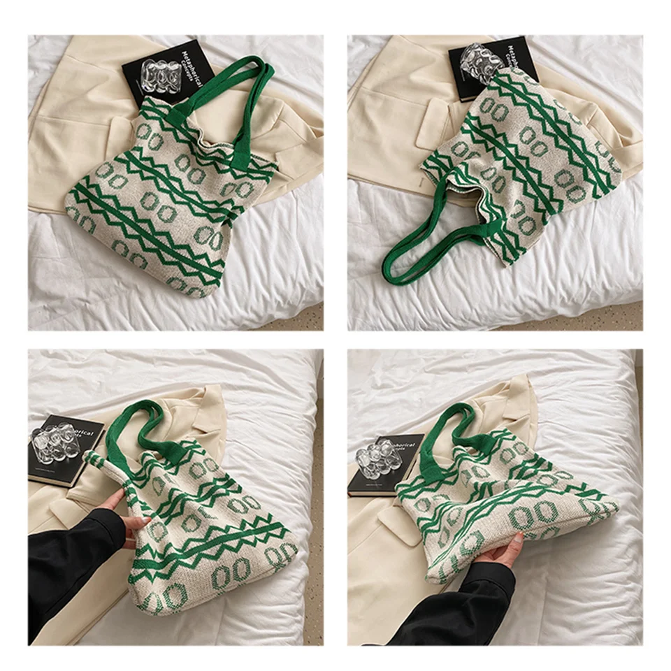 Women's Canvas Messenger Bags Ladies Handbag Travel Casual Tote Shoulder Female High Quality Shoulder Bag