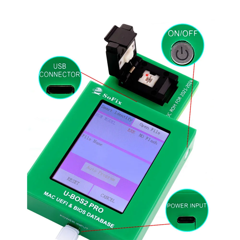 Matt EFI Bios-Carte à puce IC pour MacPle, A1534, 820