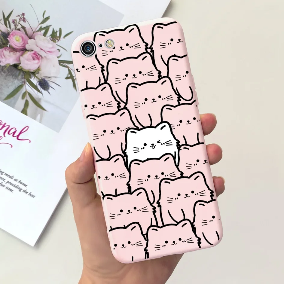 Fashion Marble Flower Slim Soft Silicone Back Cover Bumper Case