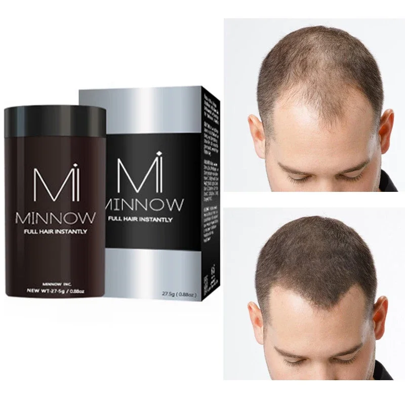 Hair Building Fiber 25g Natural Keratin Styling Hair Powder Loss Bald Fibre Building Hairline Optimizer Dense Growth
