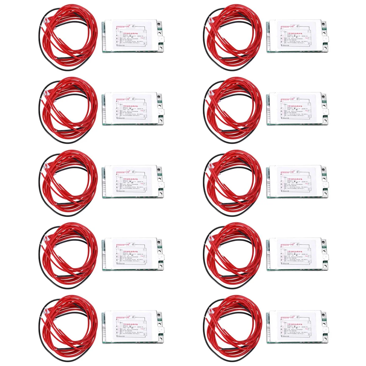 

Защитная плата BMS PCB для литий-ионного аккумулятора 10X 7S 24 в 15 А, плата для электровелосипеда, электрического скутера