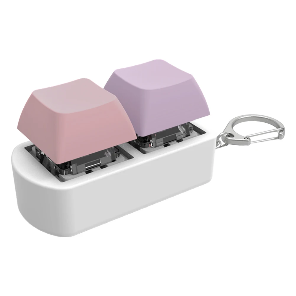 Dual-Key Mechanical Fidget Clicker for Anxiety Relief and Stress Decompression