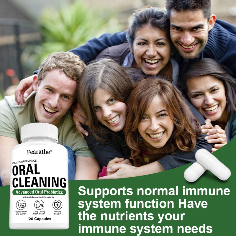 Oral Probiotics - Oral Cleaning Prevent Tooth Decay for Bad Breath, Support Teeth and Gum Health, Immune Health - 2