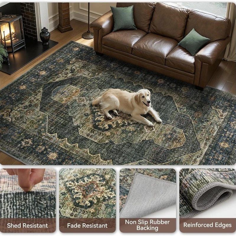 Nordic Geometric Area Rug 5