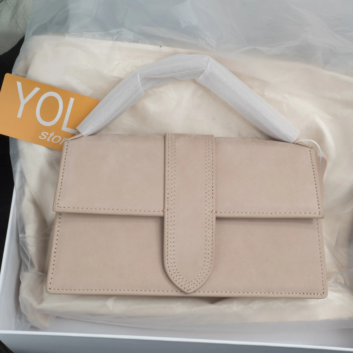 Real Cowhide Leather Fashion Luxury Designer Handbag Crossbody Bag Jacquemusing Clutches Shoulder Women's 2022 Trend Pouch |