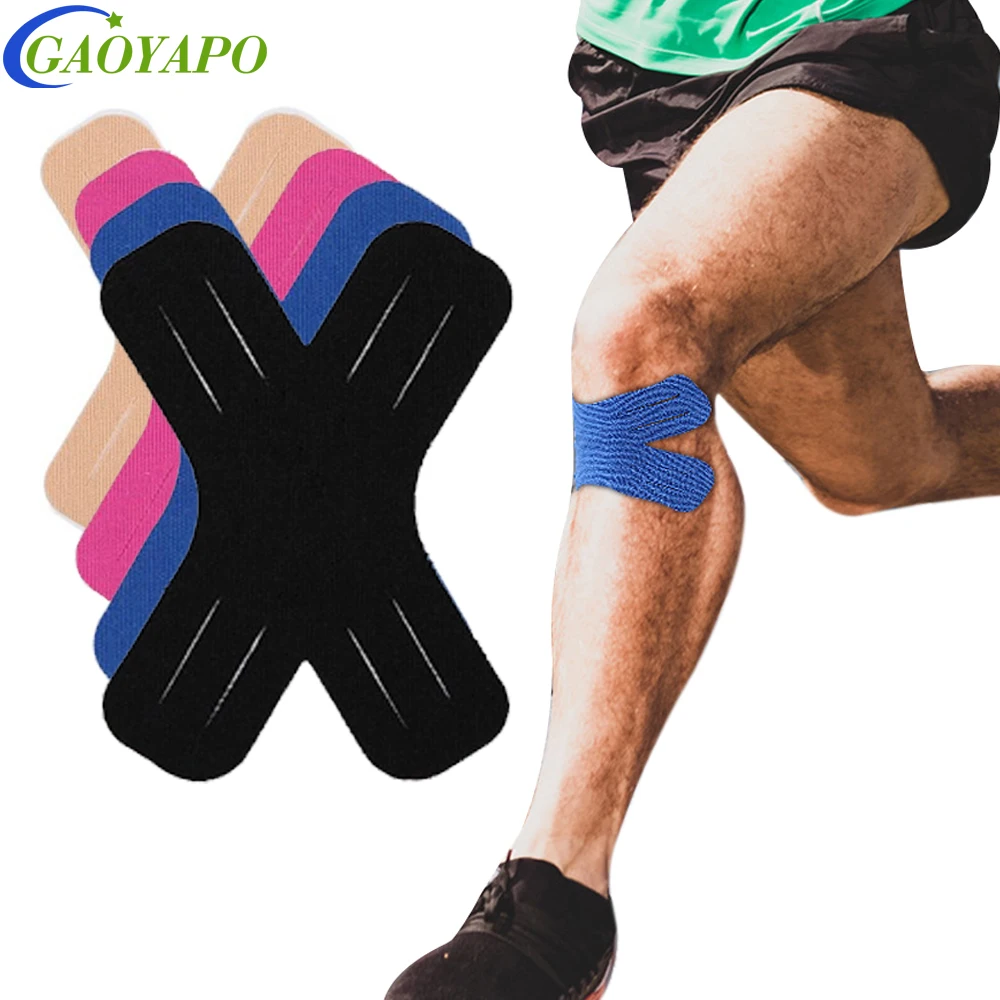 10PCS 운동 요법 테이프, 근육 지원 탄성 운동 스포츠 테이프 치료 회복 접..