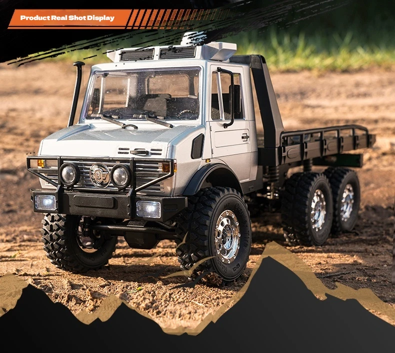 New Jjrc New C8823 Unimog Full Proportion Rc Simulation Six Wheel