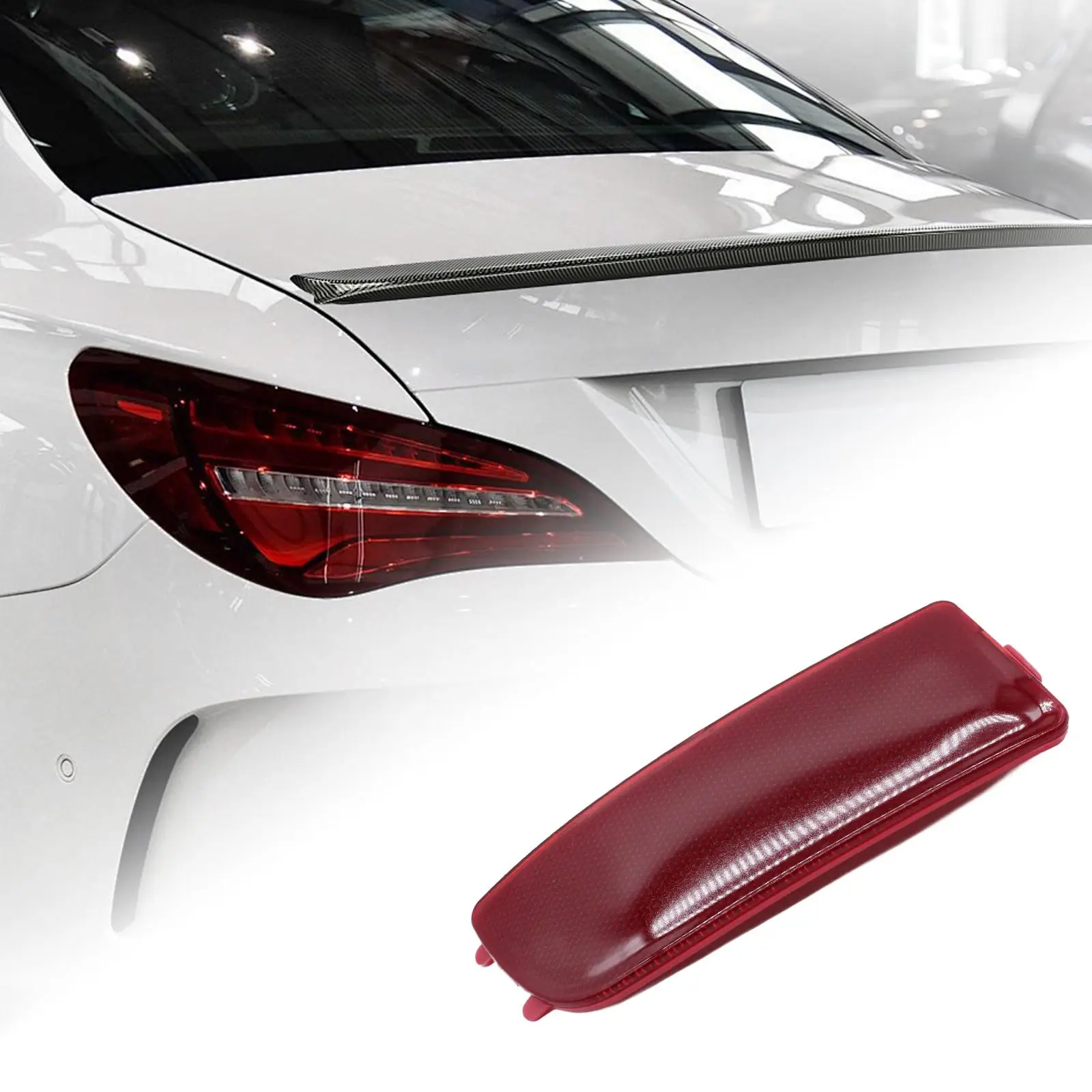 Rear Bumper Reflector Cover Automotive Easy Installation Red Reflector Supplies 9068260040 for VW Crafter 30-50 2006-2016