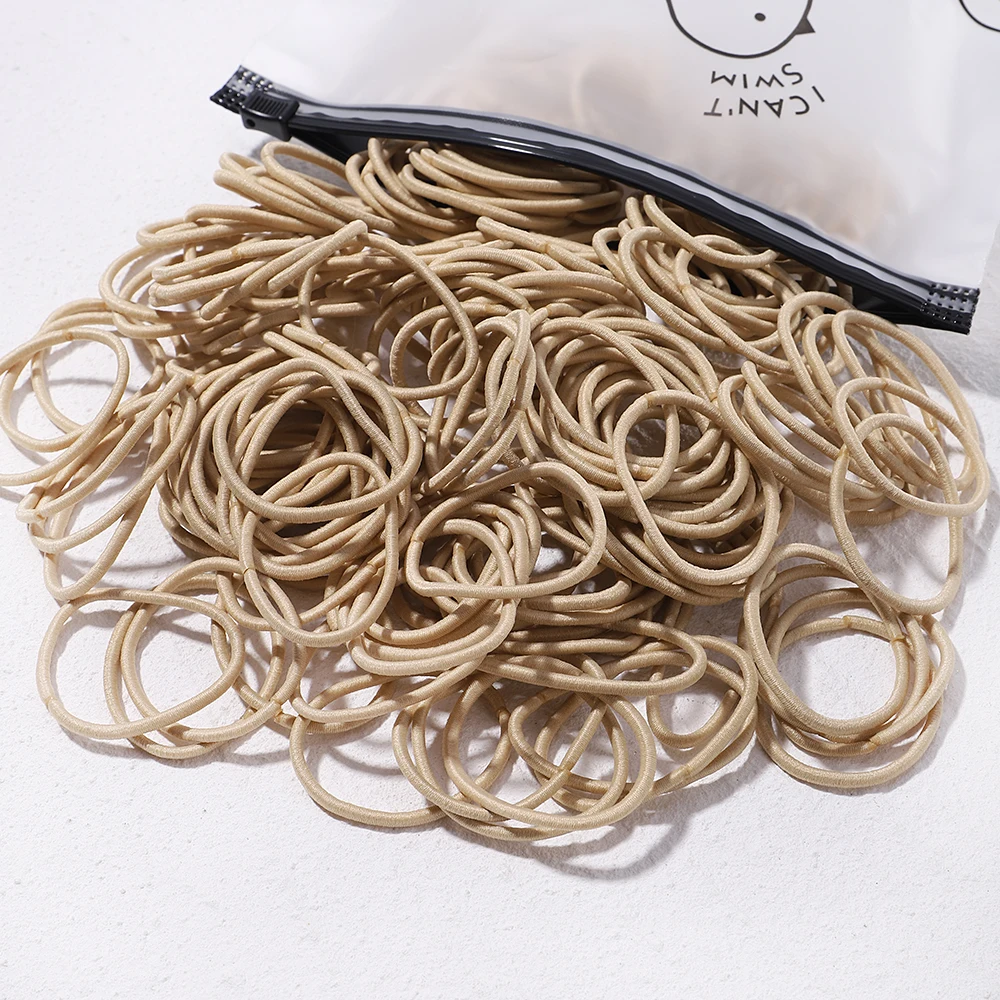 Colorful Elastic Hair Bands for Girls - 30/50/100 Pcs