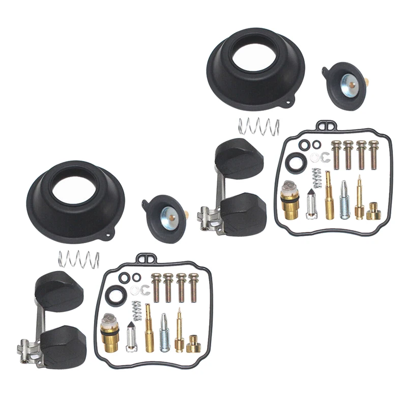 

2 Sets Carburetor Diaphragm Float Repair Kit Fit for Yamaha V Star 650 XVS650 1998 1999 2000 2001 2002 2003 2004 2005-2015