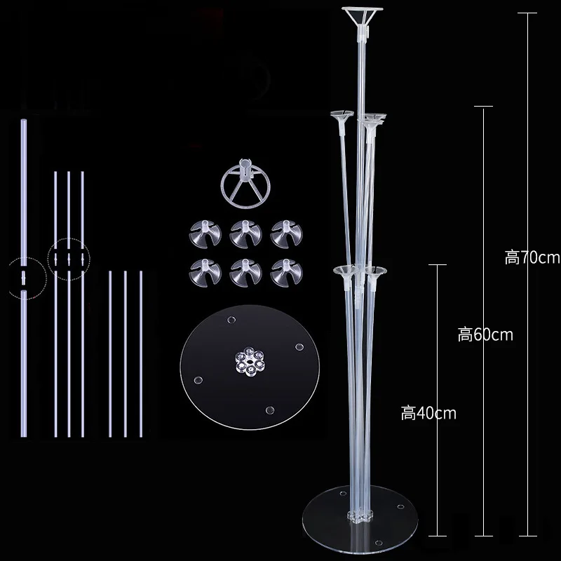 New Balloon Holder Column Stand Confetti Ballons Wedding Kids Birthday Party Baby Shower Decoration Balloon Accessories Supplies