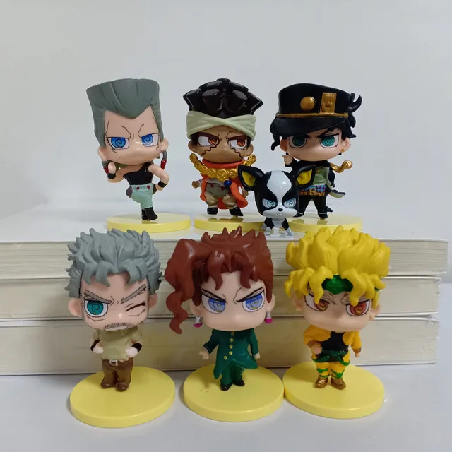 WKL 7 PCS Anime Action Figure Set for JoJo's Bizarre Adventure : .com. au: Toys & Games