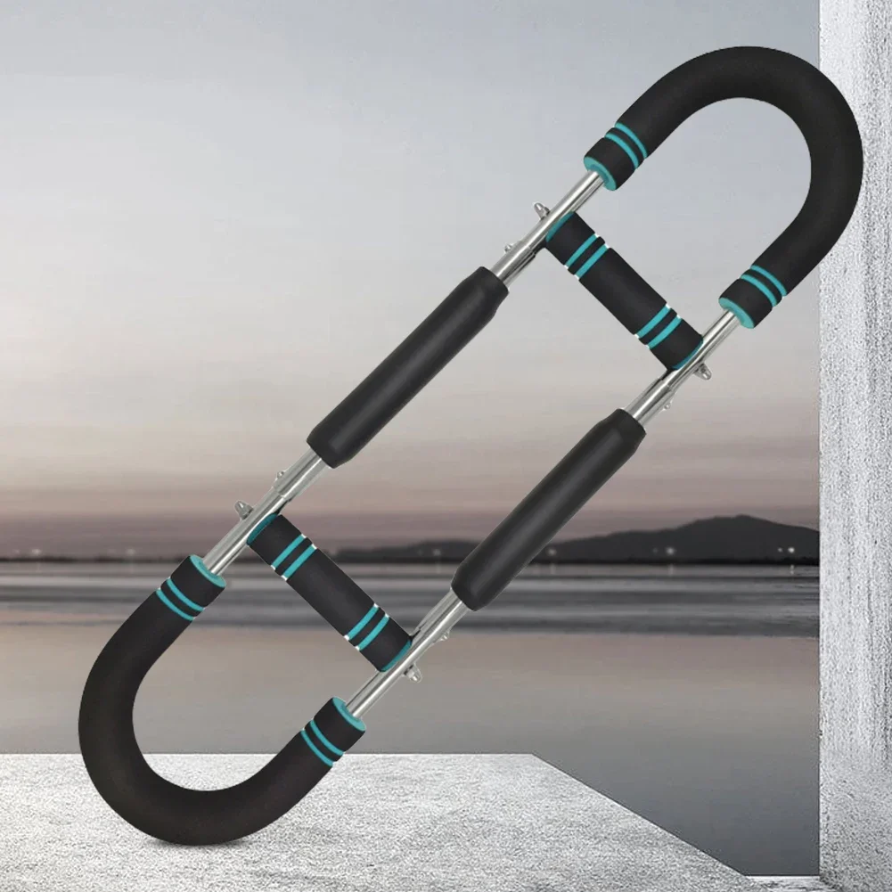 Hand Strength Grip Trainer Portable Forearm Strength Exerciser 2 Adjustable Level Wrist Strength Trainer U Shaped for Home Gym