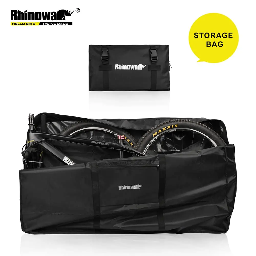 RhinowalkFoldingBikeCarryBag26ThickBicycleTransportStorage
