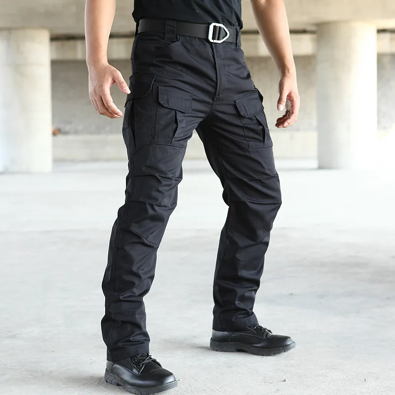 IX8 Multi-pocket Work Tactical hiking pants Men Outdoor Waterproof Sports Hiking Climbing Pants Combat Training Military Cargo Trousers