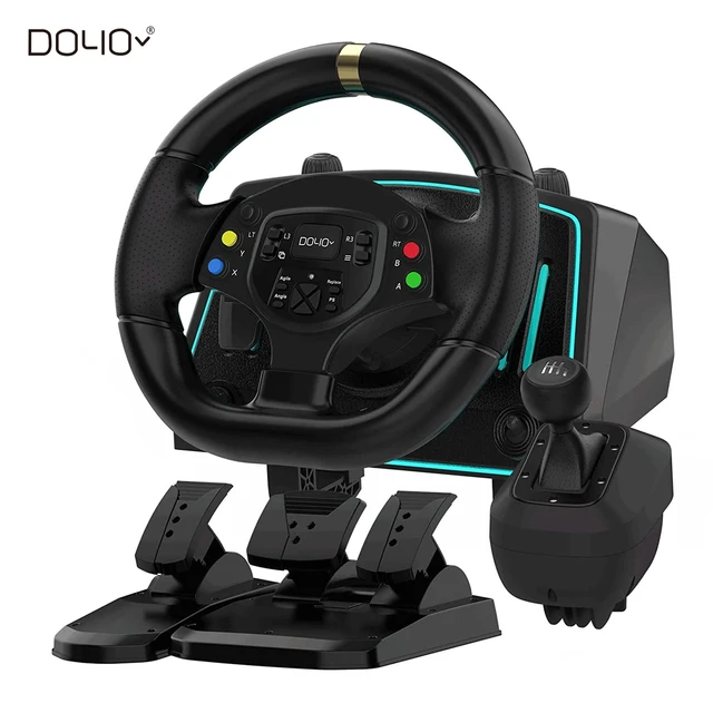 DOYO Volante Gaming Racing Steering Wheel para Xbox One/Playstation 4/ Xbox Series PS3/ PC/ Xinput/Xbox 360/Nintendo Switch _ - AliExpress Mobile