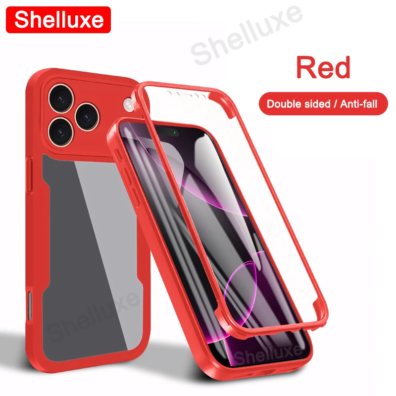 360 Full Body Screen Protector Front Back Double-Sided Phone Cover
