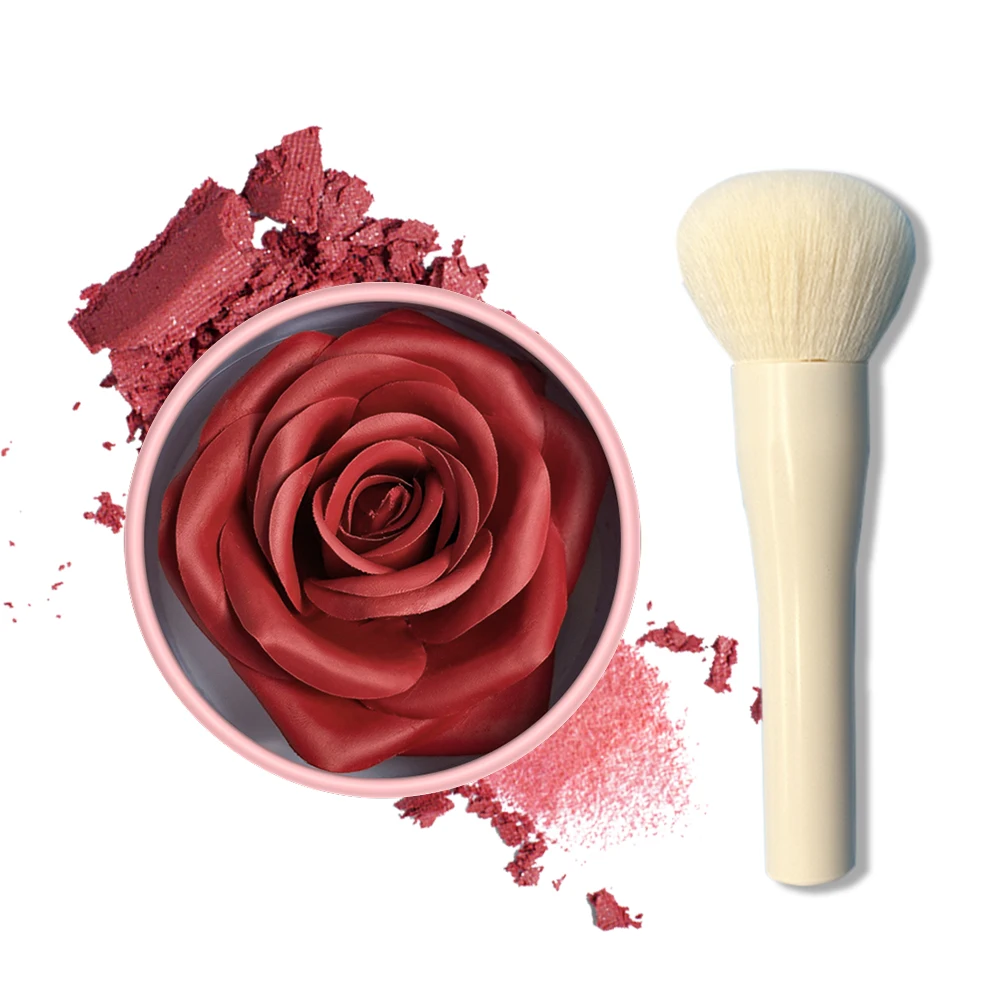 مجموعة أحمر الخدود البتلة مكونة من قطعتين مع فرشاة...