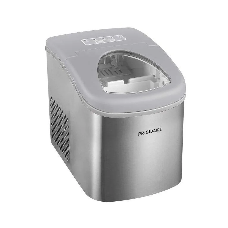 Compact Stainless Steel Bullet Ice Maker 26lbs