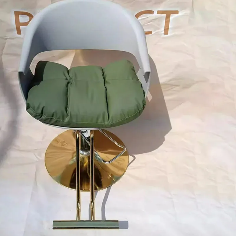 Barbershop Luxury Salon Chair Hidraulic Leg Beauty Hairdressing Salon Chair Barber Comfort Cadeira Commercial Furniture
