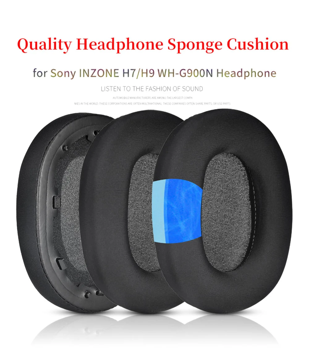 Ear Pads For SONY INZONE H7 H9 Headphone Cushion WH-G900N Headset Foam Earpads Replacement Sponge Earmuffs Headbeam Cover