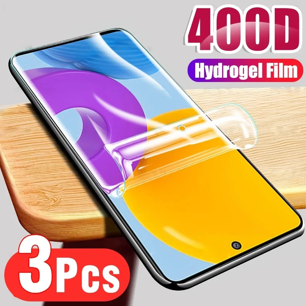 

3PCS Full Cover Hydrogel Film for Vivo T1 T1X T2 T2X V27e V25e V23e V21e V20 Y22S Y33S Y31 Y35 Y53S Y54S Y55S Screen Protectors