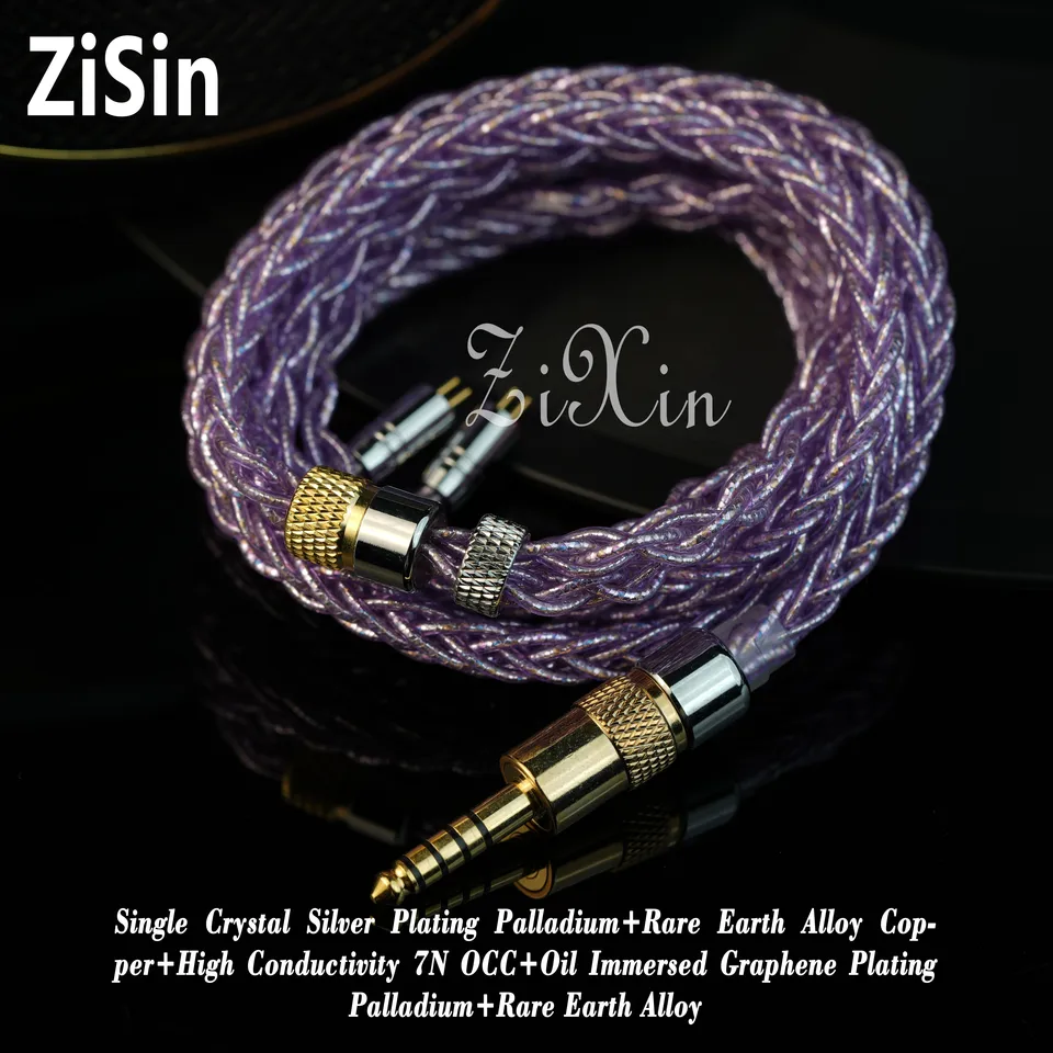 Zisin 01 8コアフラッグシップマルチ要素Hi-fiイヤホンアップグレード