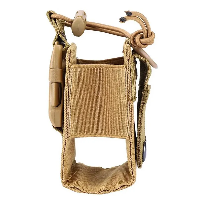 Tactical Walkie Talkie Holder Bag Molle Radio Pouch Nylon Waist Pack Pocket Pendant Pouch Hunting Accessories walkie talkie bag