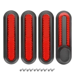 Deluxe Reflective Wheel Cover with Screws (Red kit)