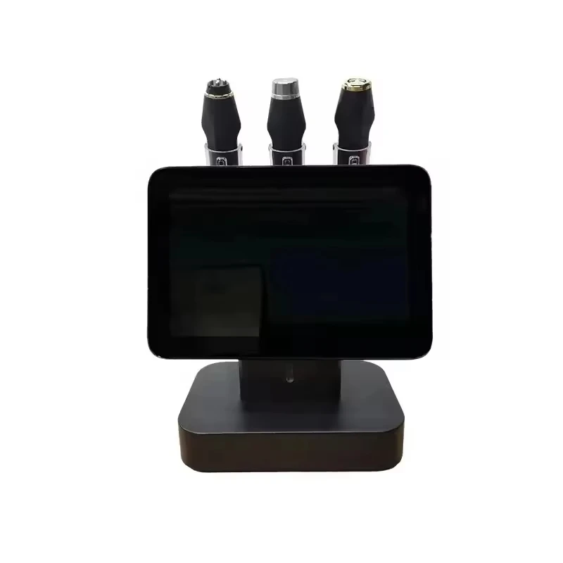 3 In 1 Ultrasonic RF Oxygen Facial device Skin Care CO2 Oxygen Bubble Exfoliate Oxygen Jet Peel Facial Machine 5