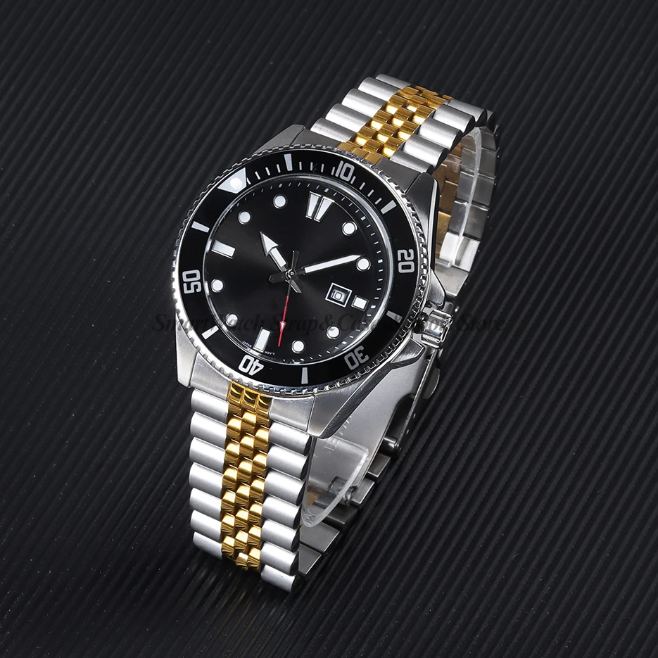 Casio Duro Gold Bracelet Diving Men Straps For Jubilee Watch