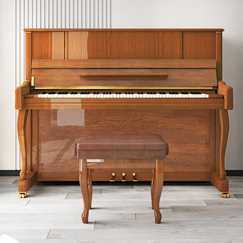 

Middleford Free Shipping Solid Wood Walnut youngs Polish Acoustic Upright Piano UP123WA
