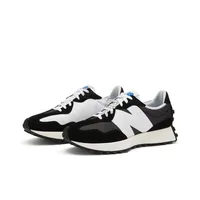 New Balance NB 327 Retro Chaussures de course décontractées basses confortables, durables et respirantes en noir et blanc (unisexe) MS327LB1 2