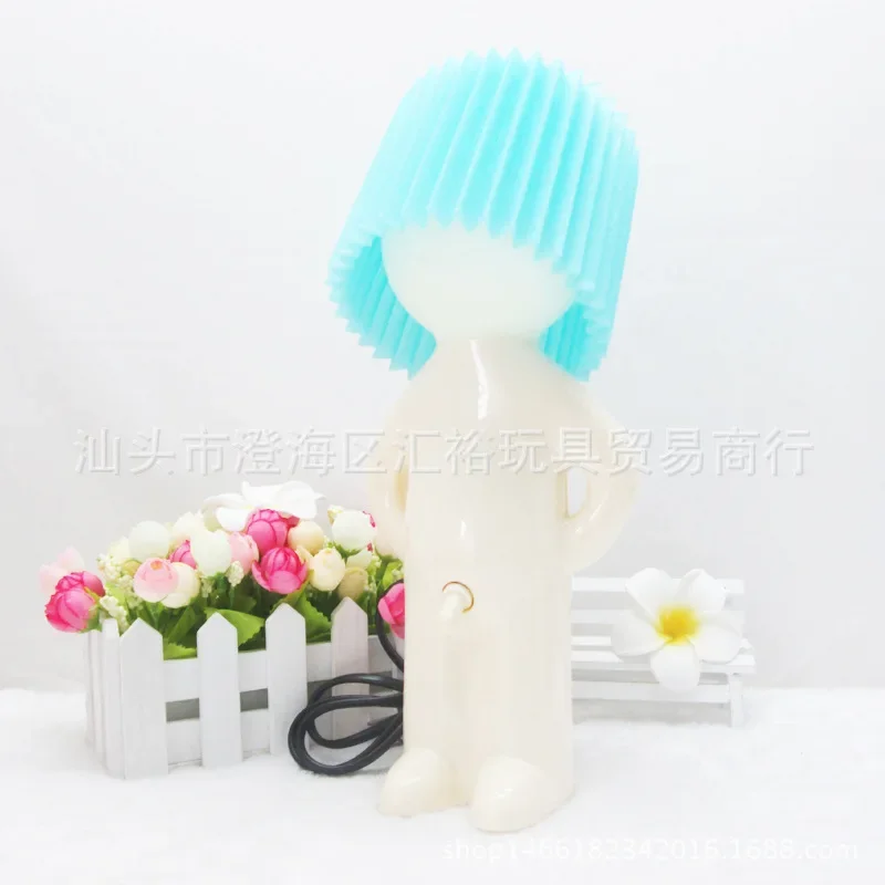 LED Night Light,Night Light,LED Night Lamp Naughty boy Mr.P creative lamp small night lights home decoration gift WJ926
