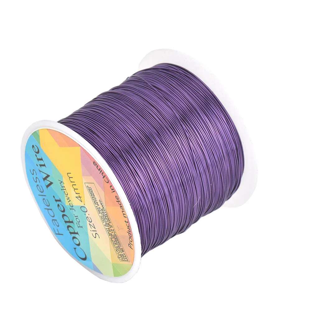 Colorful Tarnish-Resistant Copper Wire