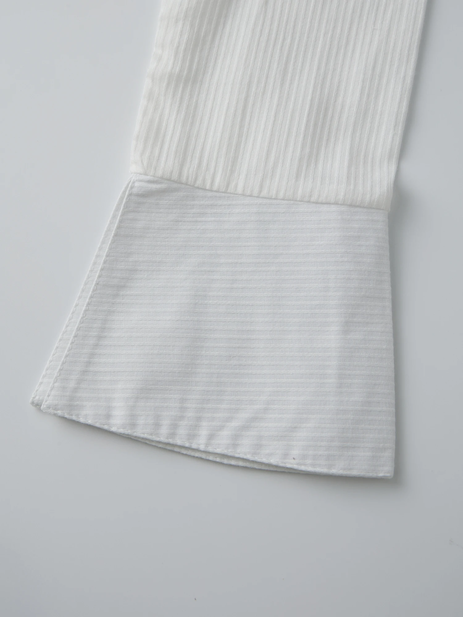 Women s Long Sleeve V Neck Button Down Casual Striped Blouse with Ruched Chest Detail and  Fit Design