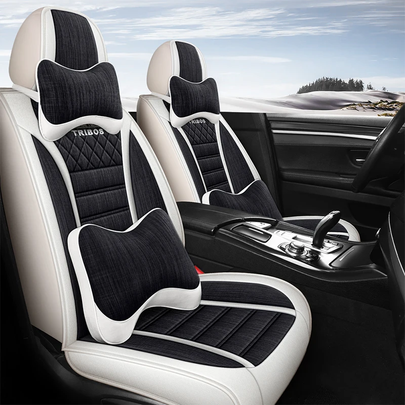 

Full Set Of Universal Breathable Linen Car Seat Covers For Haval Hover F7 F5 H6 H7 H5 H8 H9 M6 H2S H1 H2 H3 H4 Car Accessories