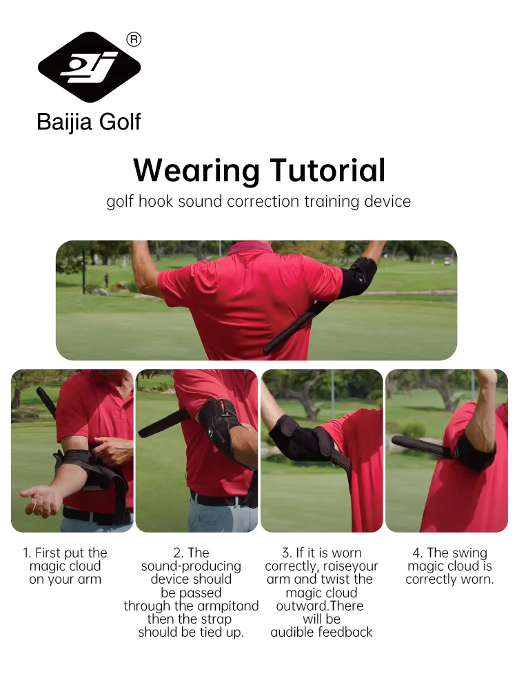 BAIJIA Golf Swing Ball Smart Ball Posture Corrector Golf Wrist Training Ball Golf Gesture Alignment Aid Ball for Beginner 5