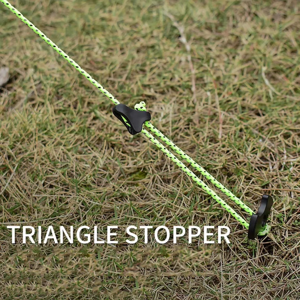

Тройная закруглённая застежка для веревки регулирующая застежка для веревки треугольная регулируемая застежка аксессуары для палатки Пряжка для веревки