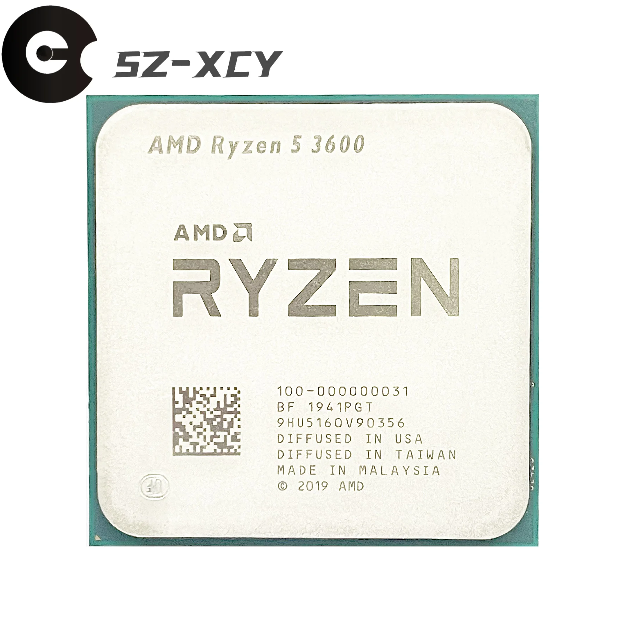 AMD Ryzen 5 3600 R5 3600 Шестиядерний 12-потоковий процесор 3,6 ГГц 7 нм 100- 000000031   65W L3=32M Розетка AM4