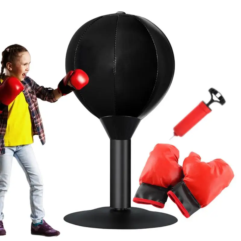 

Desk Punching Bag Boxing Bag For Standing Desk Funny Suction Punching Bag Rage Bag For Father Him Coworkers